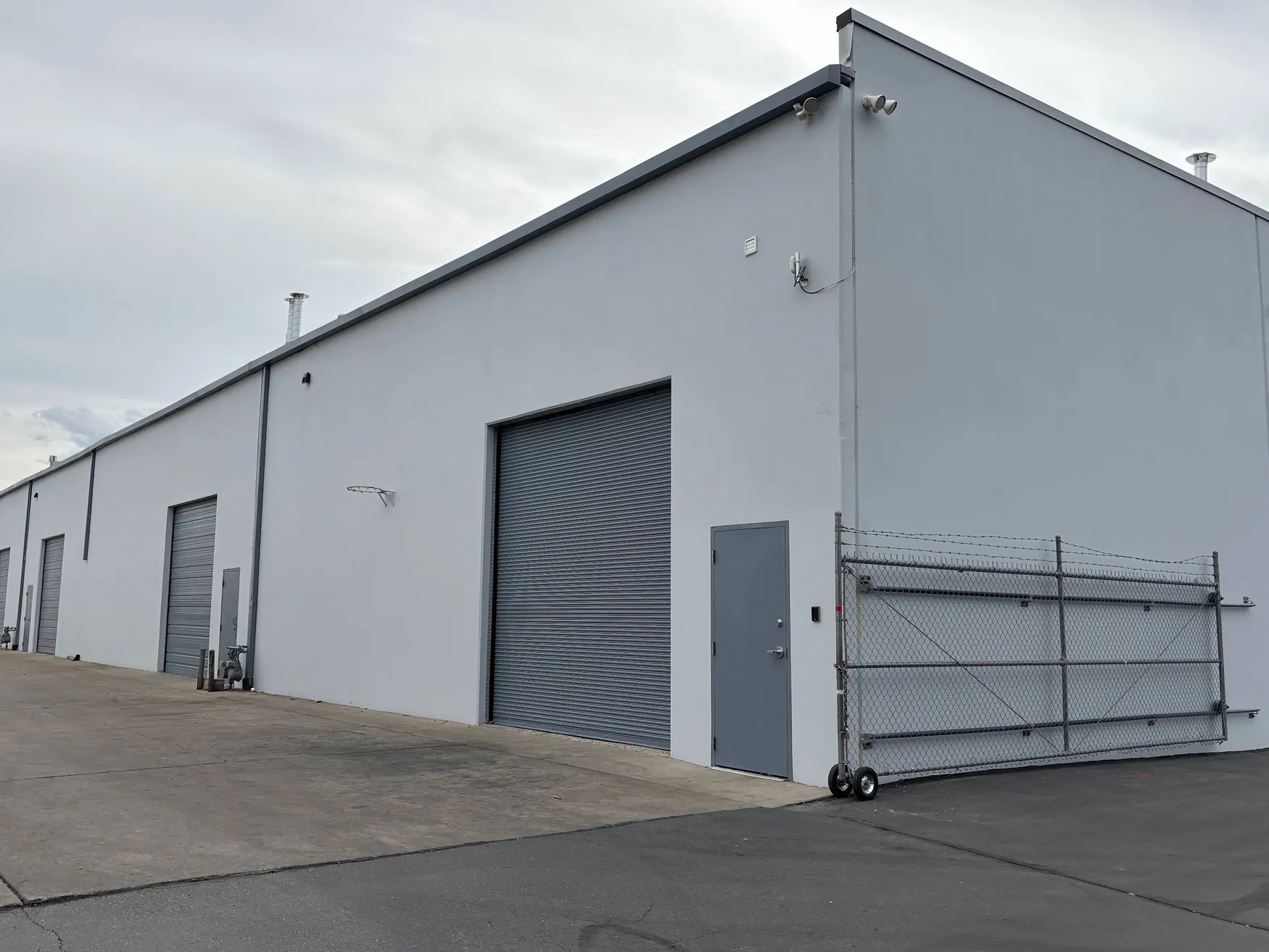 Industrial exterior – completed Nacey commercial project photograph
